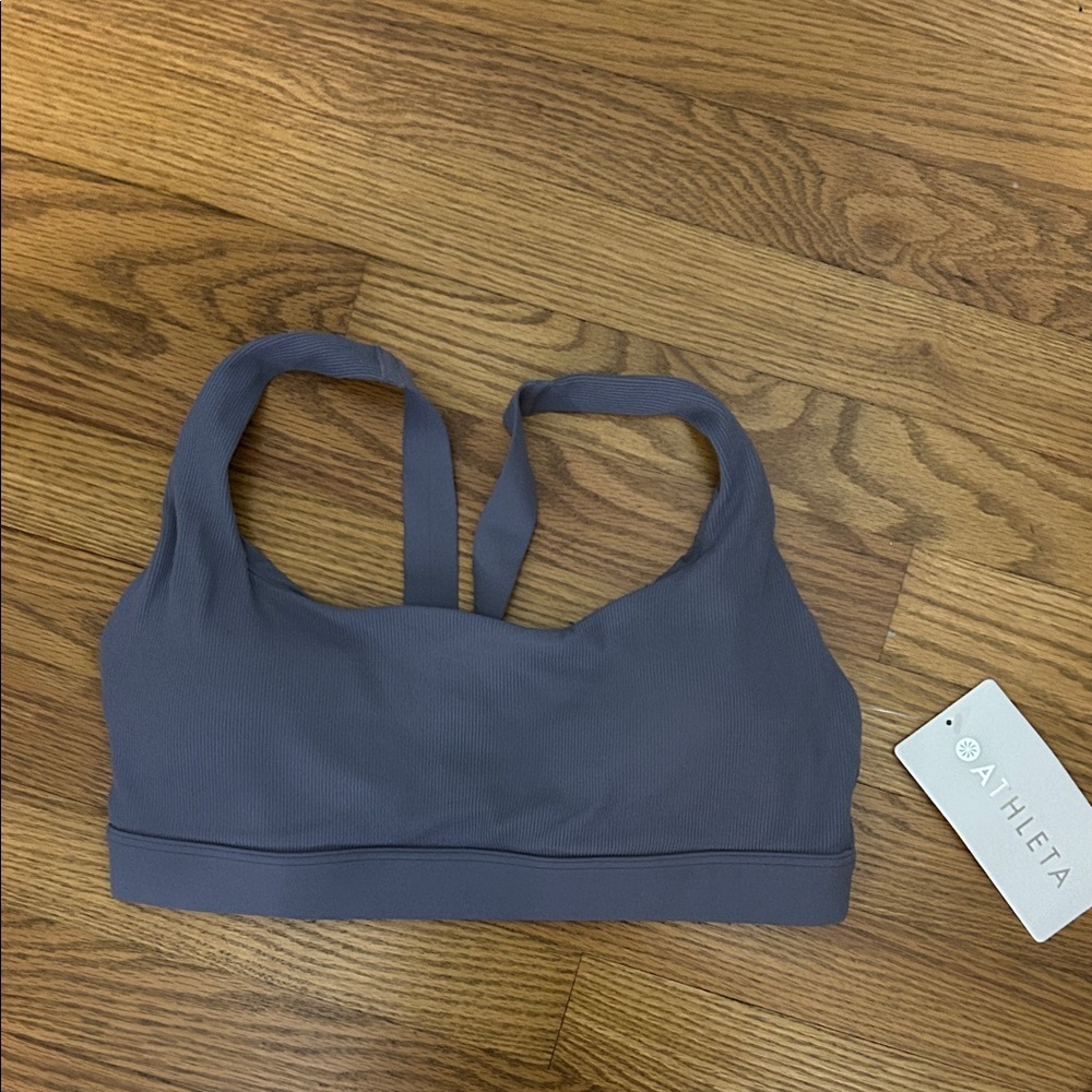 Athleta Slate Gray Sports Bra